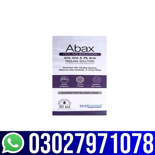 Abax 30% Aha And 2% Bha Peeling Solution in Pakistan