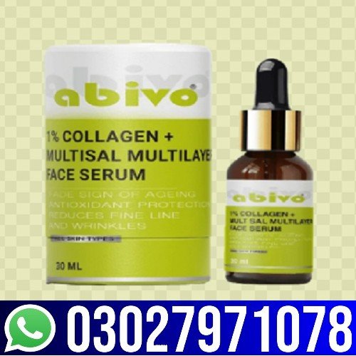 Abivo 1% Collagen + Multisal Multilayer Face Serum in Pakistan
