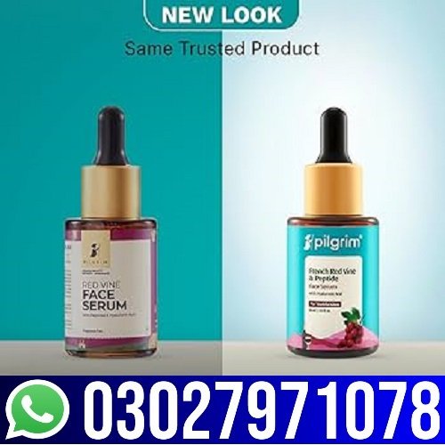 Pilgrim Red Vine Face Serum in Pakistan