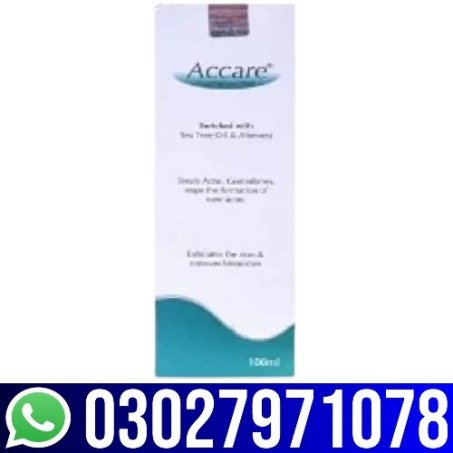 Accare Foaming Face Wash in Pakistan